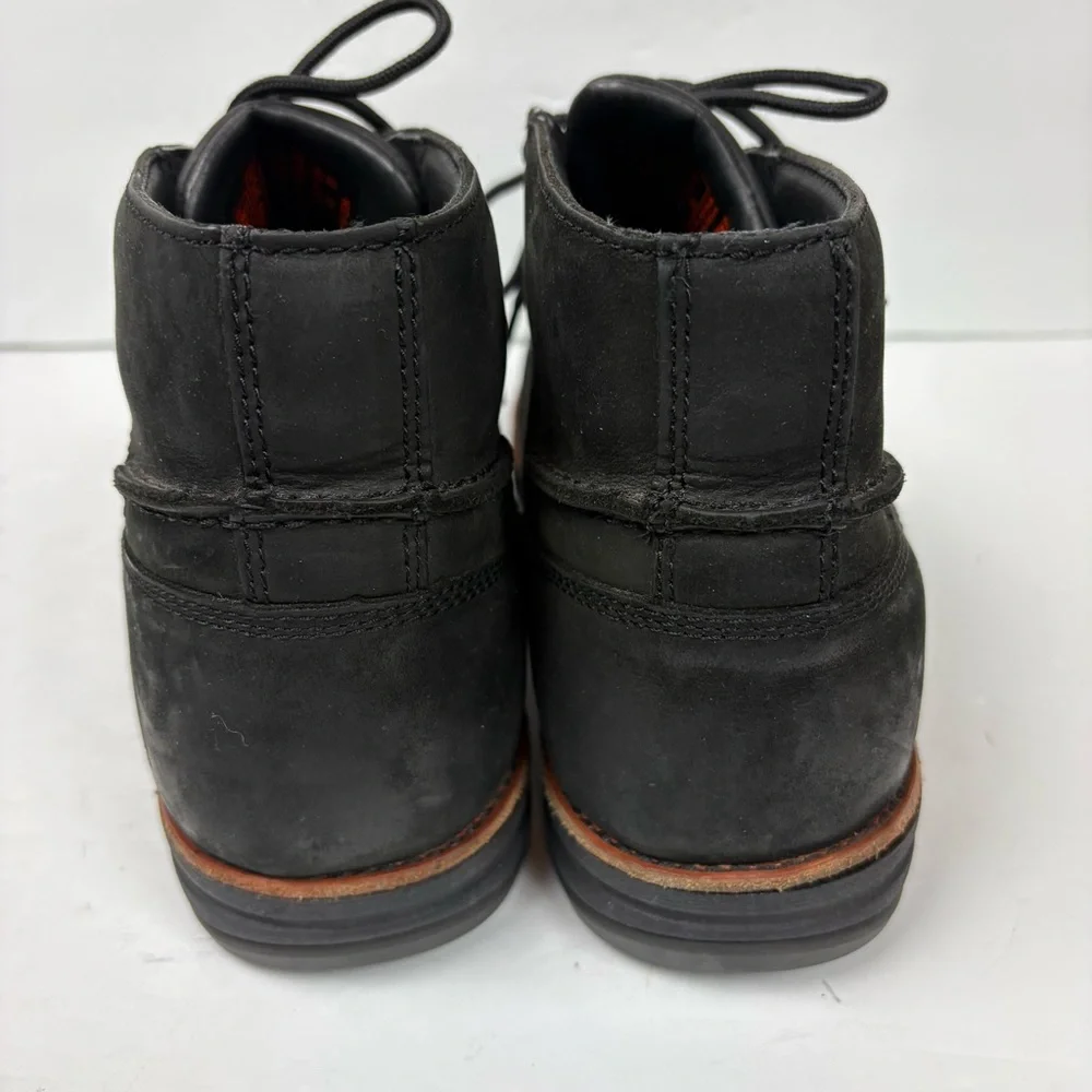 Worx By Red Wing #5407 Mens Black Leather Steel Toe Chukka Boots Size 10W2